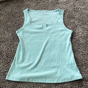 NWOT Mint Green tank Top